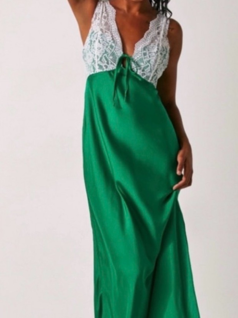 Free People Country Side Maxi Slip Dress